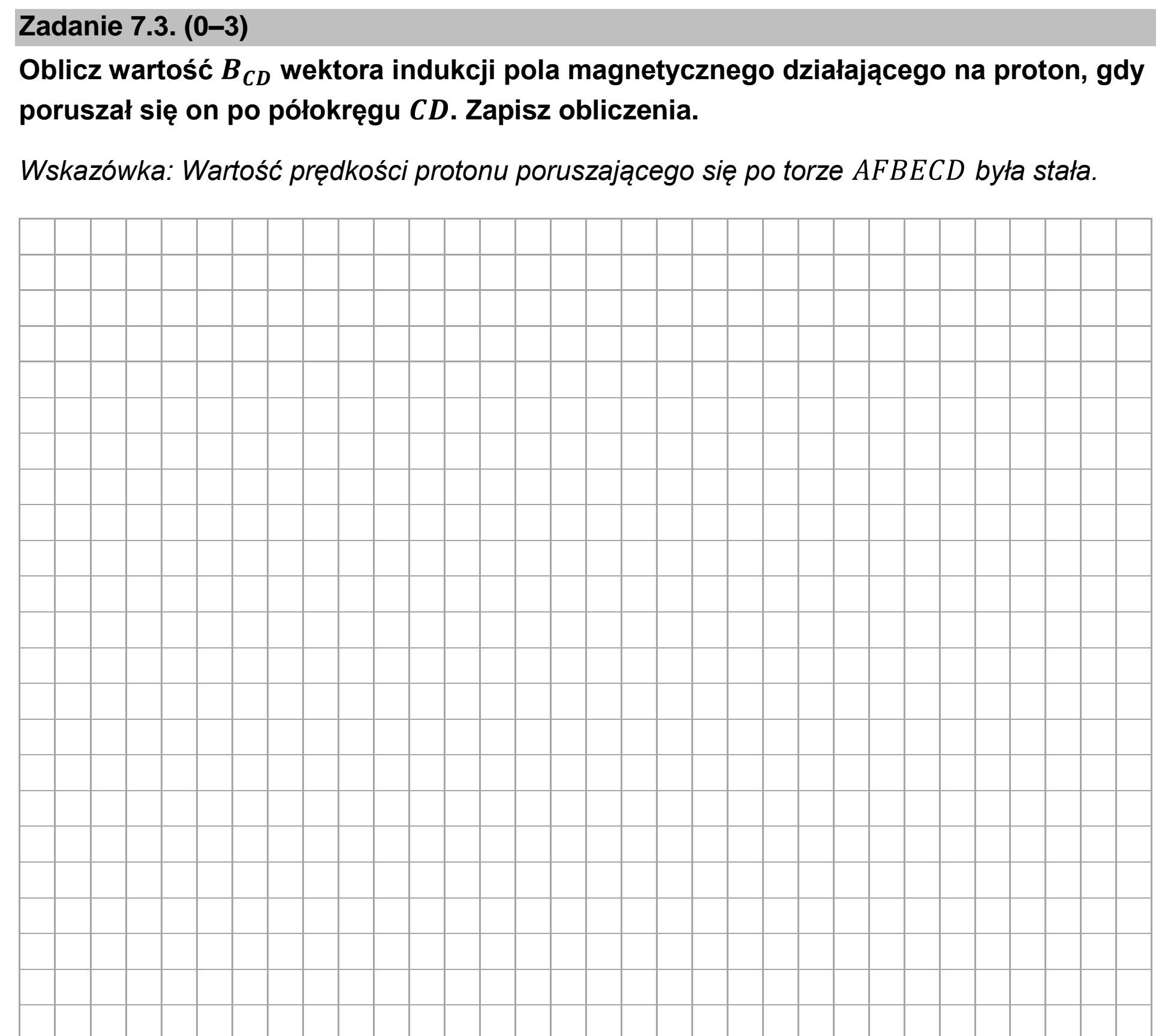 Matura, maj 2023, zadanie 7.3