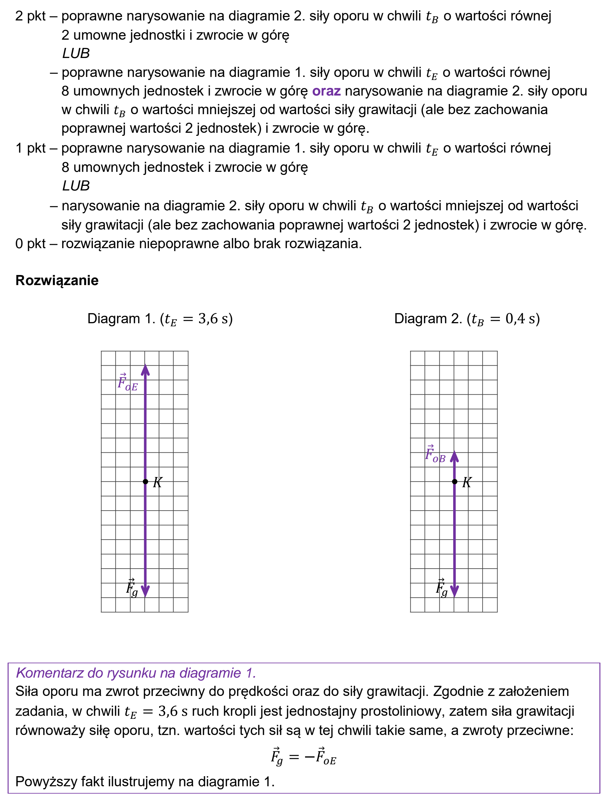 Matura, maj 2024, odpowiedź do zadania 1.2, fragment 2
