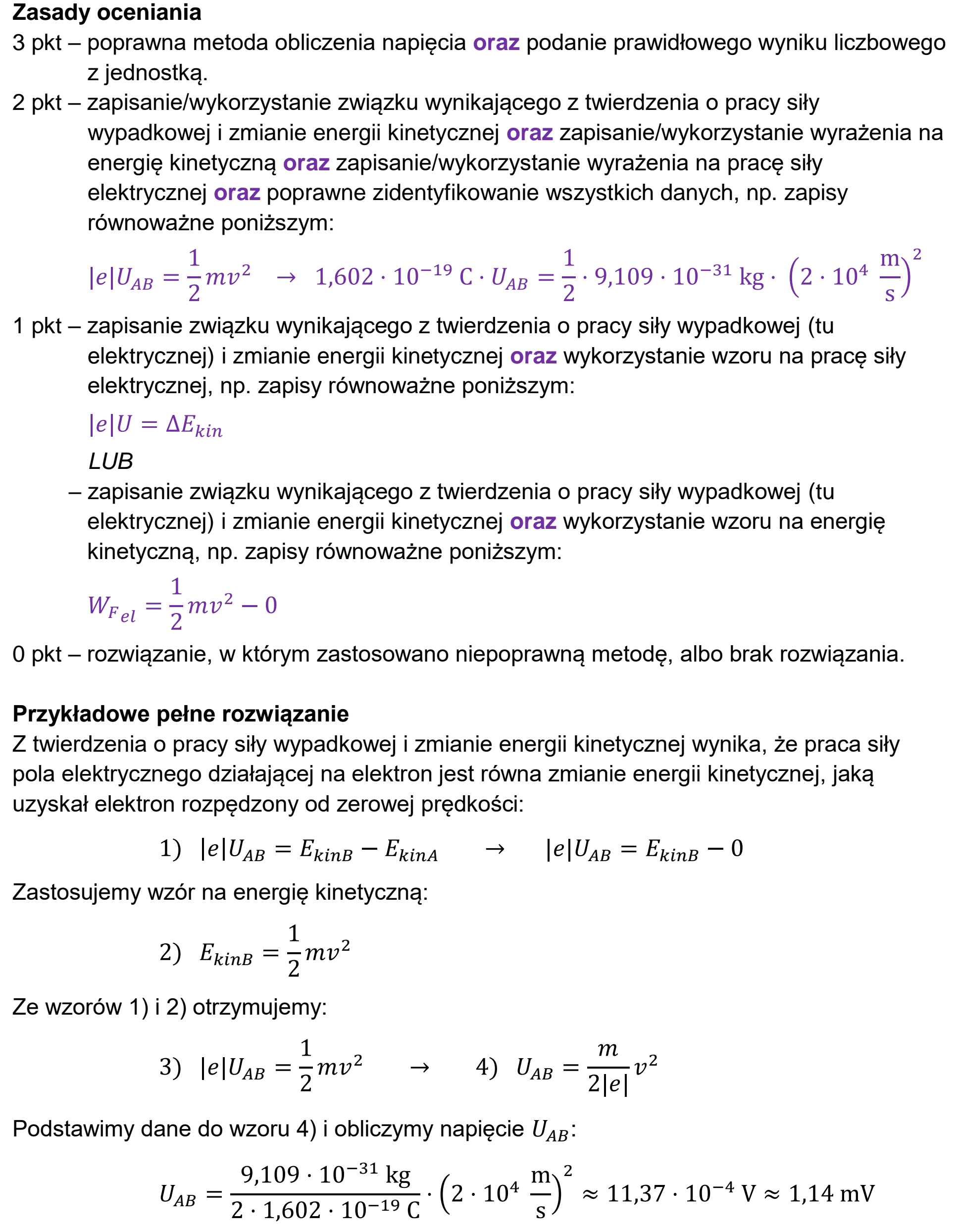 Matura, maj 2024, odpowiedź do zadania 11