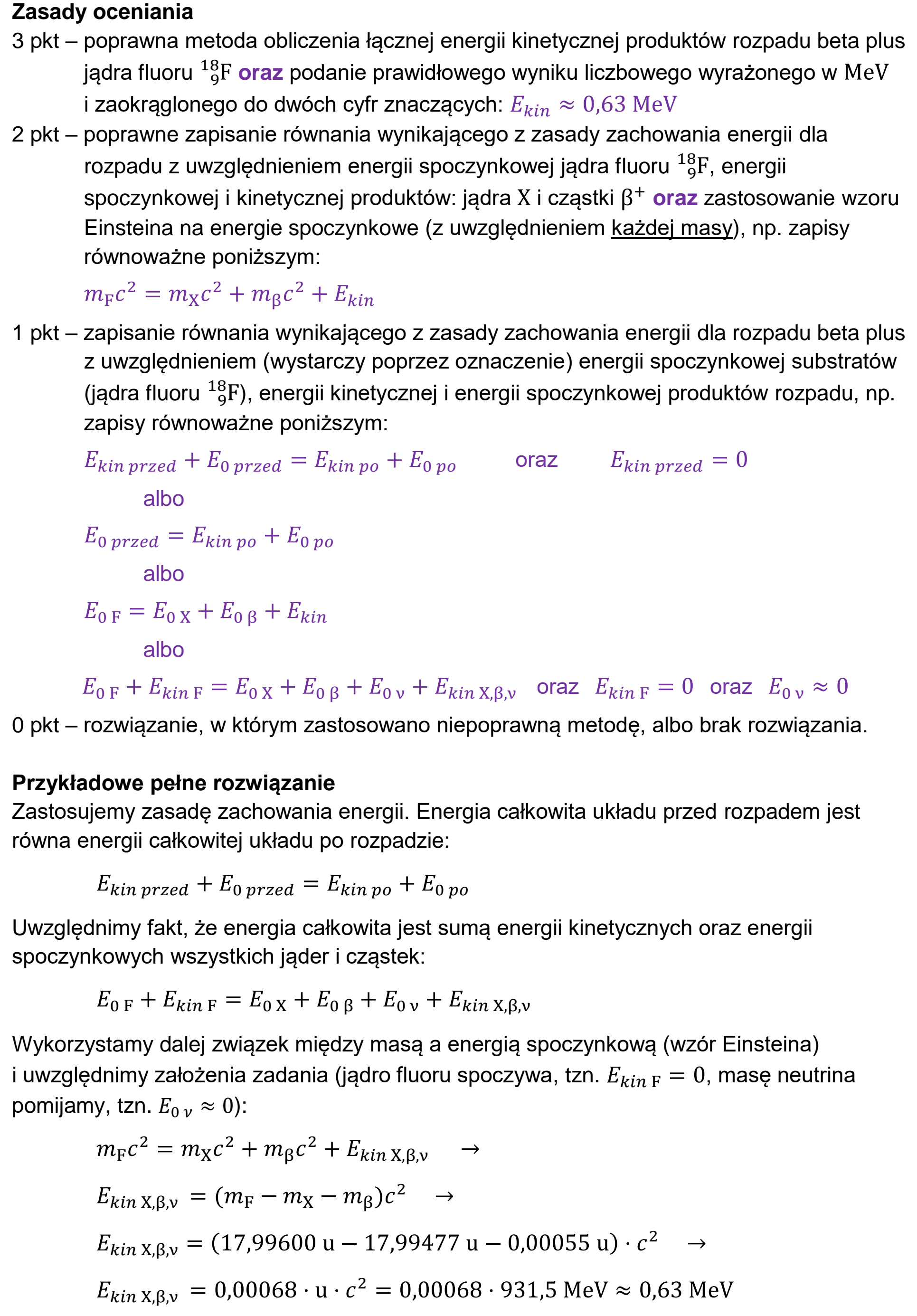 Matura, maj 2024, odpowiedź do zadania 12.3