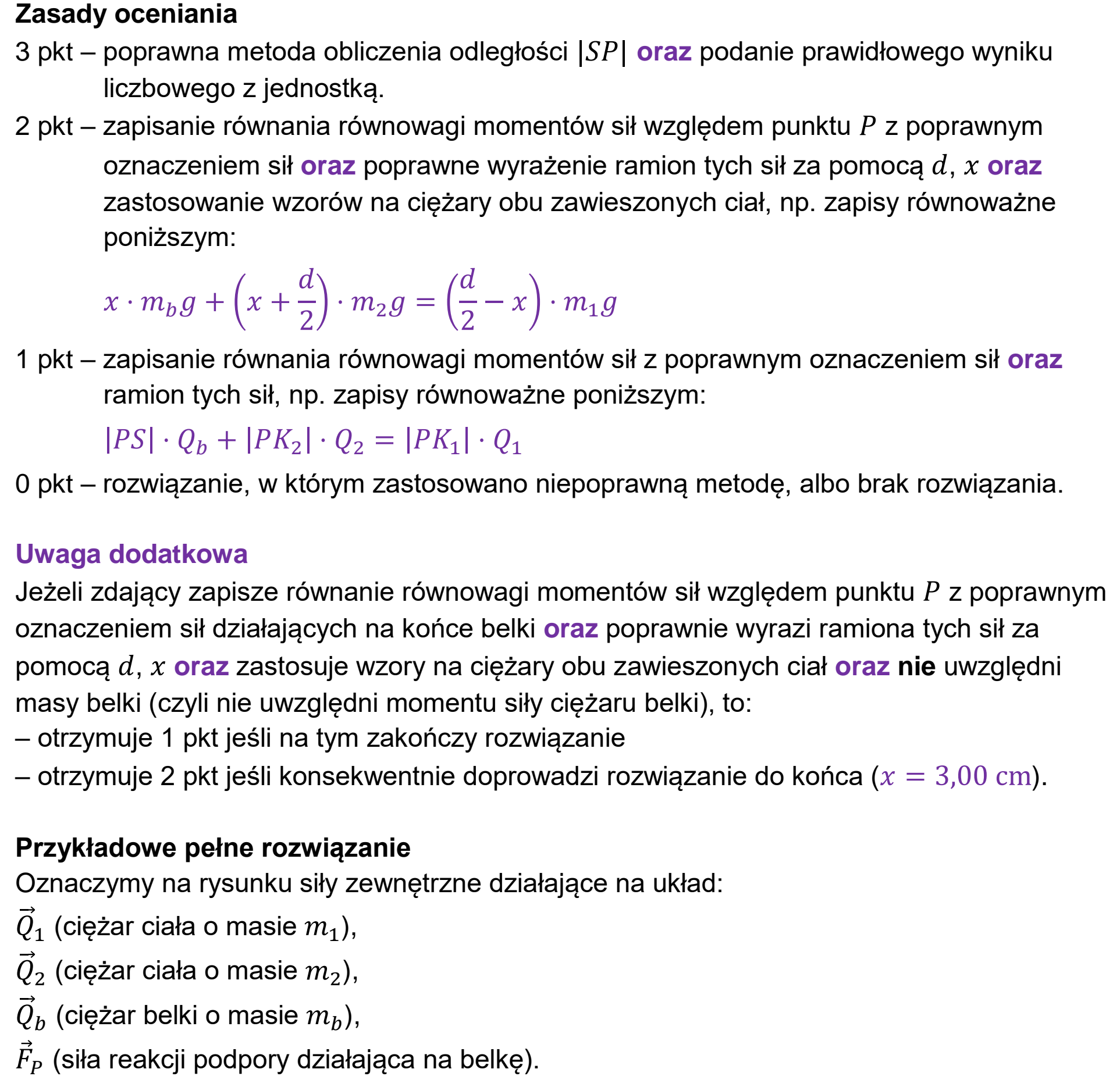 Matura, maj 2024, odpowiedź do zadania 2.2, fragment 1