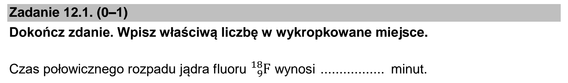 Matura, maj 2024, zadanie 12.1