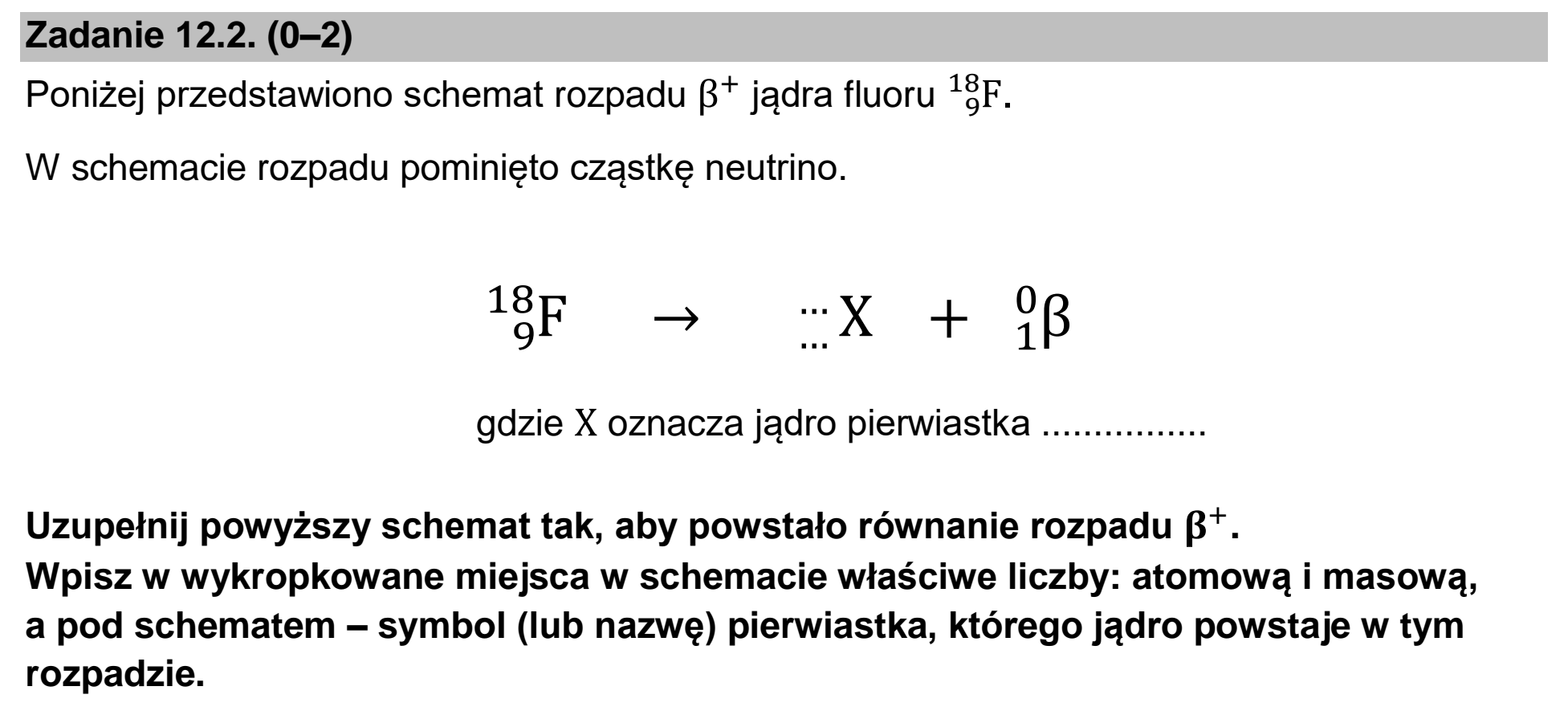 Matura, maj 2024, zadanie 12.2