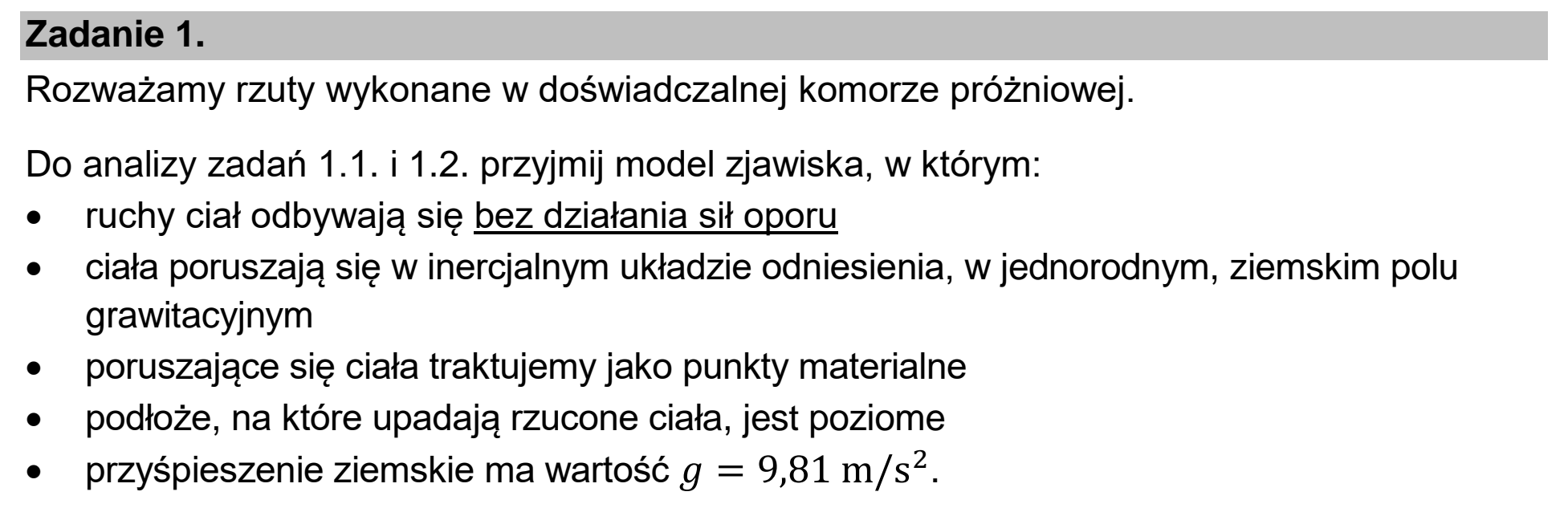 Matura, maj 2025, wstęp zadania 1