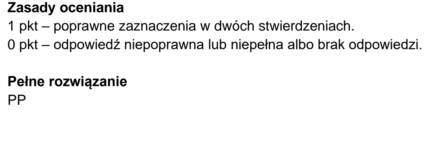 Matura, maj 2026, odpowiedź do zadania 11.2