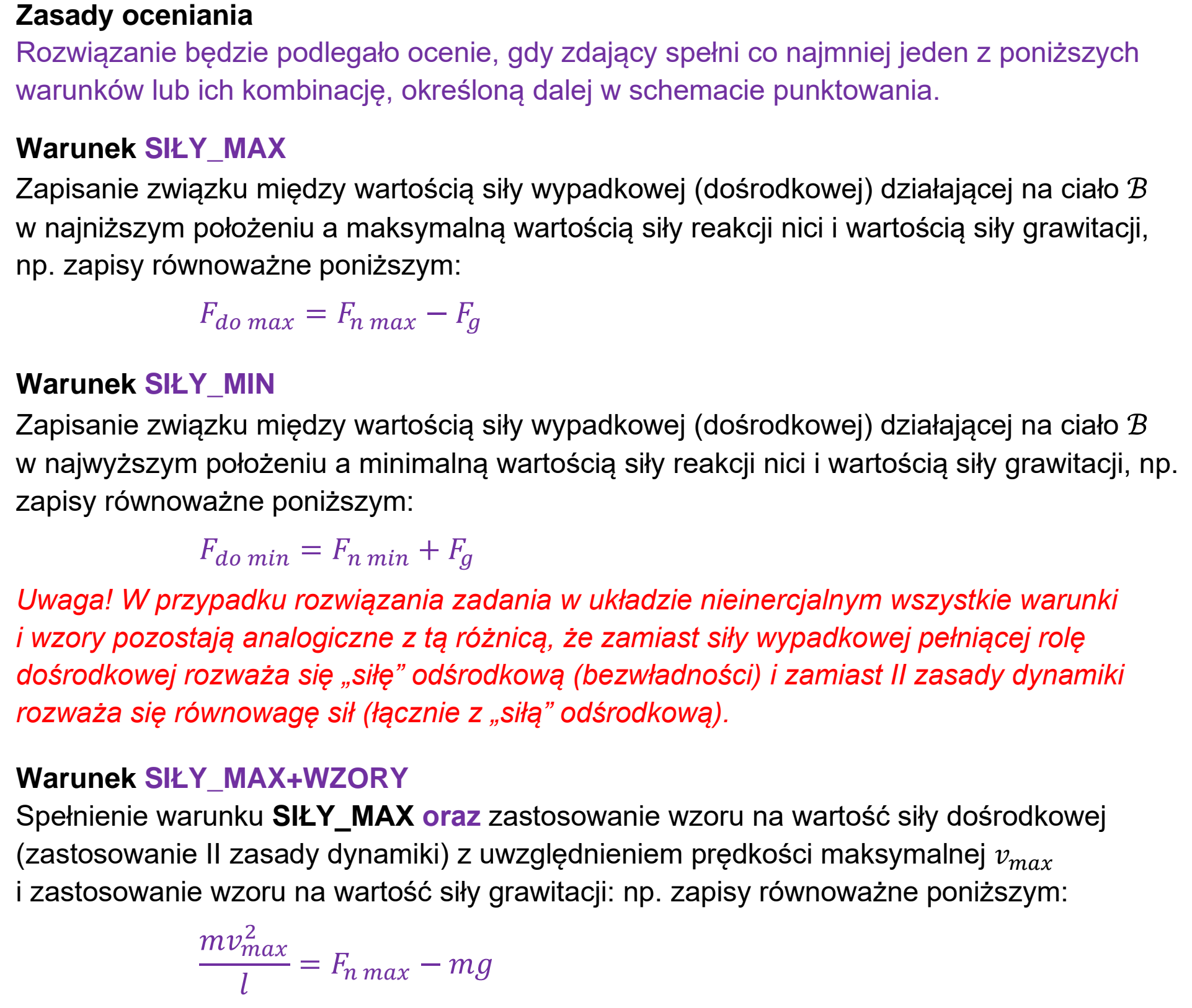 Matura, maj 2026, odpowiedź do zadania 2.3