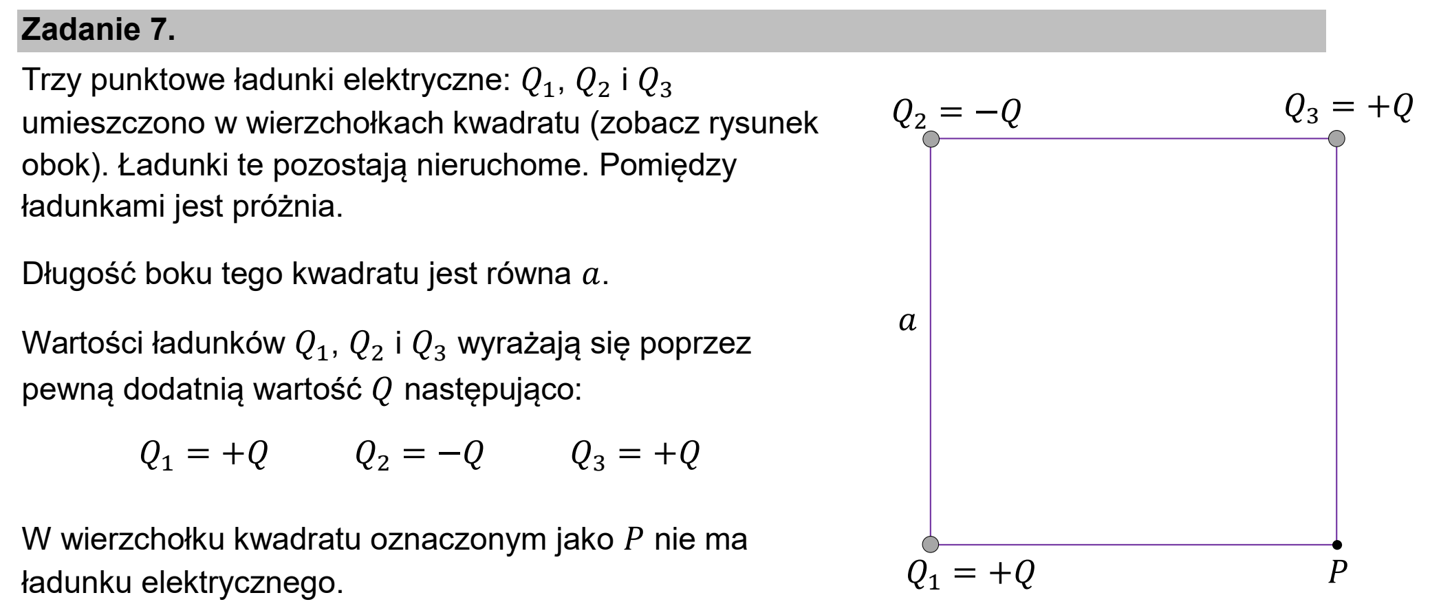 Matura, maj 2026, wstęp zadania 7
