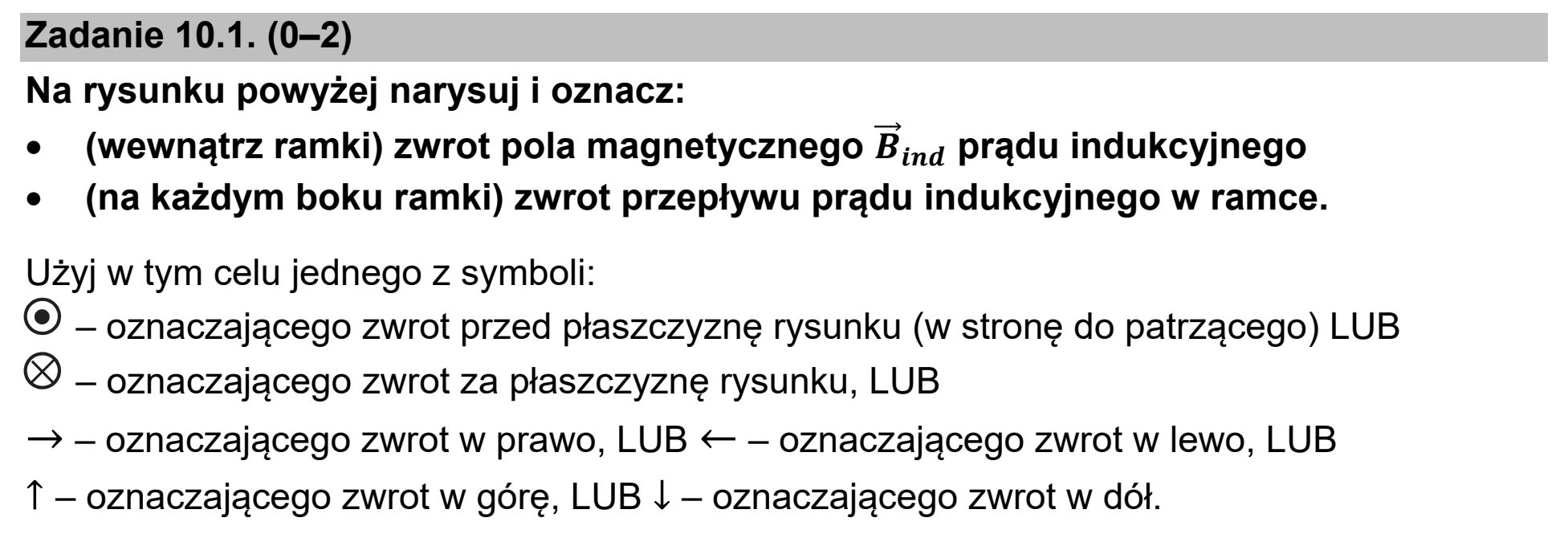 Matura próbna, marzec 2021, zadanie 10.1