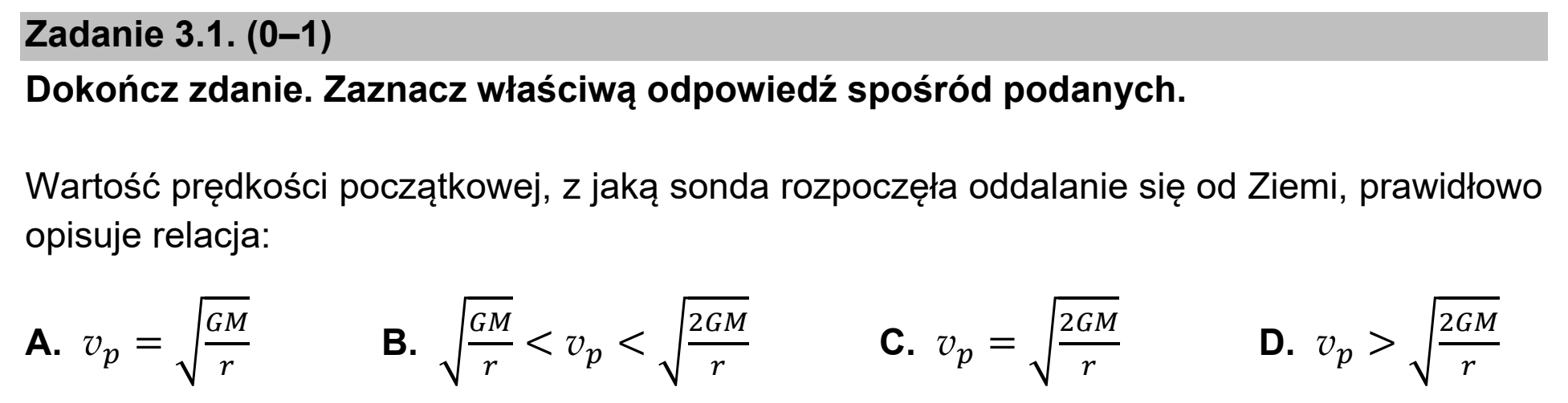 Matura próbna, marzec 2021, zadanie 3.1