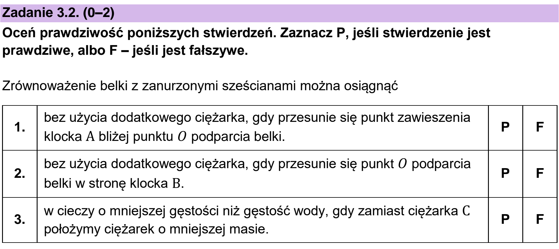 Matura dodatkowa, czerwiec 2023, zadanie 3.2