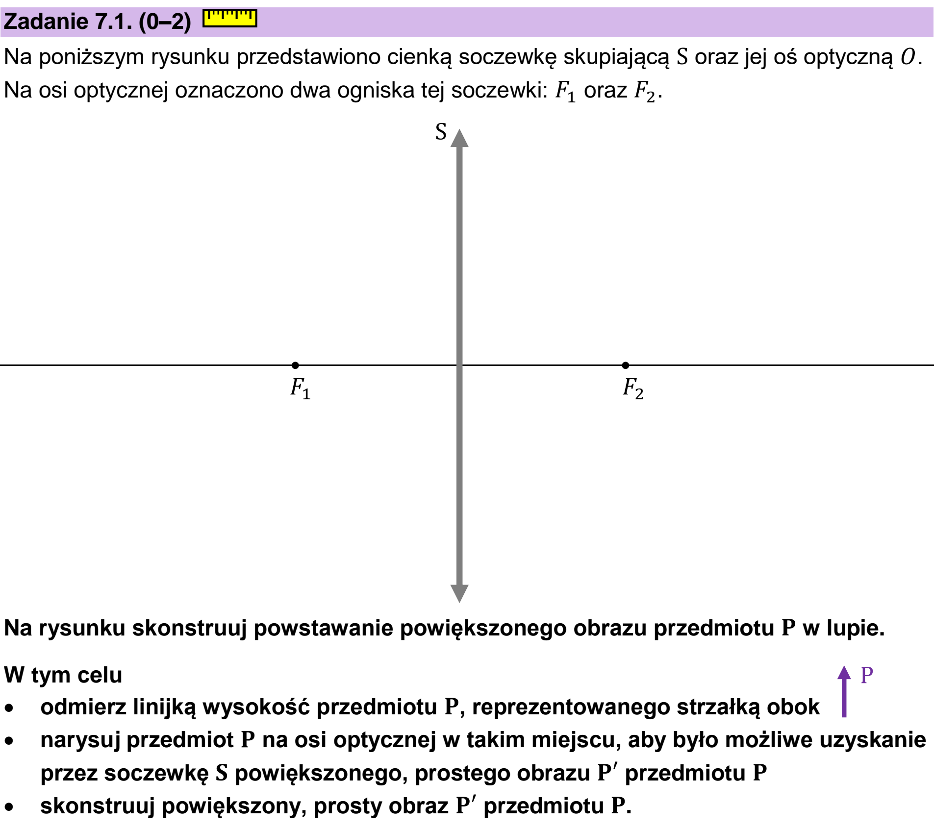 Matura dodatkowa, czerwiec 2023, zadanie 7.1