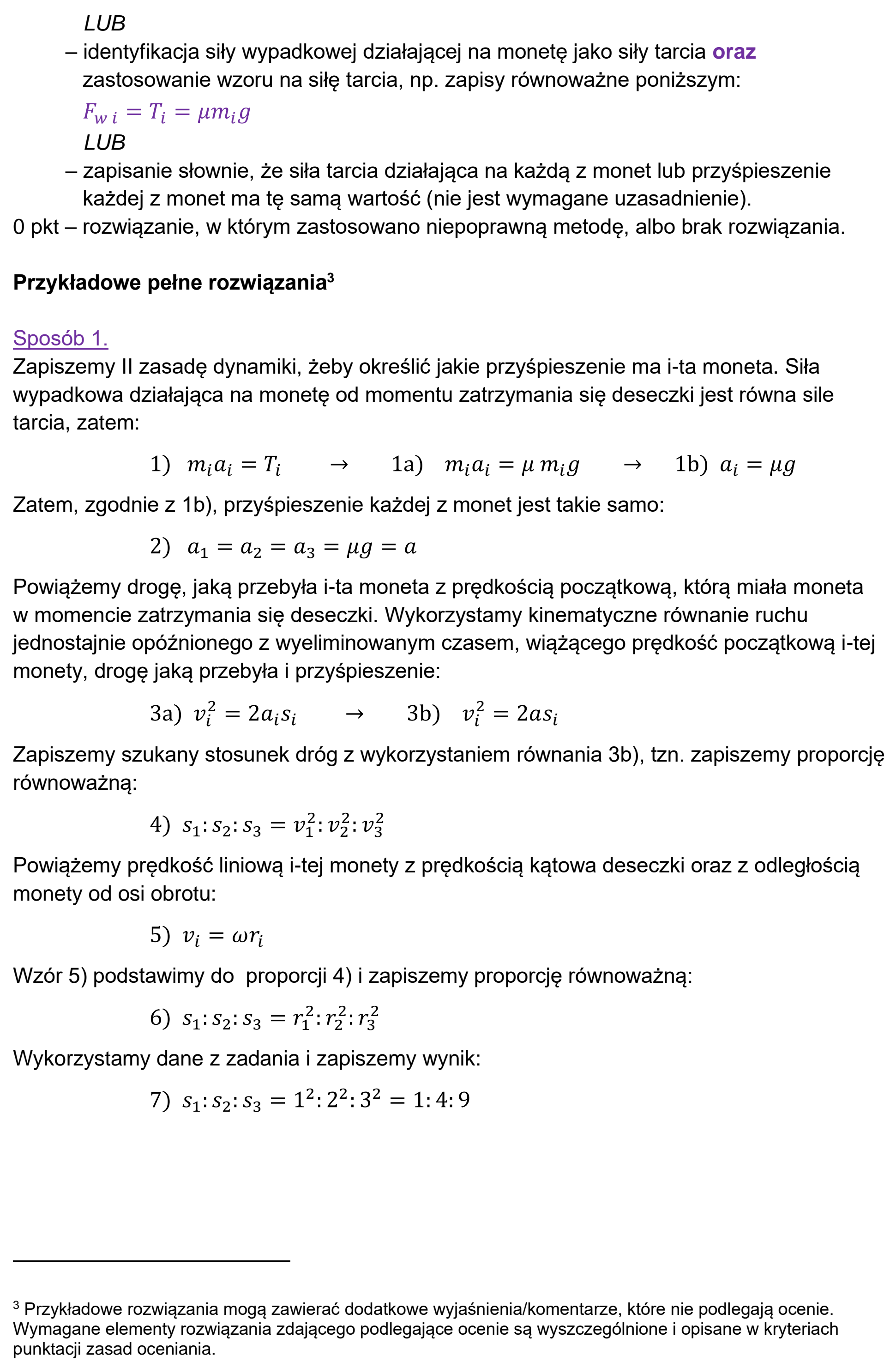 Matura dodatkowa, czerwiec 2024, odpowiedź do zadania 1.2, fragment 2