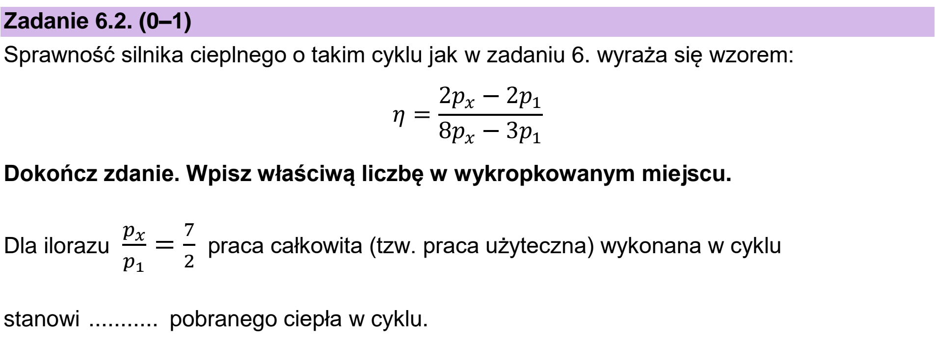 Matura dodatkowa, czerwiec 2024, zadanie 6.2