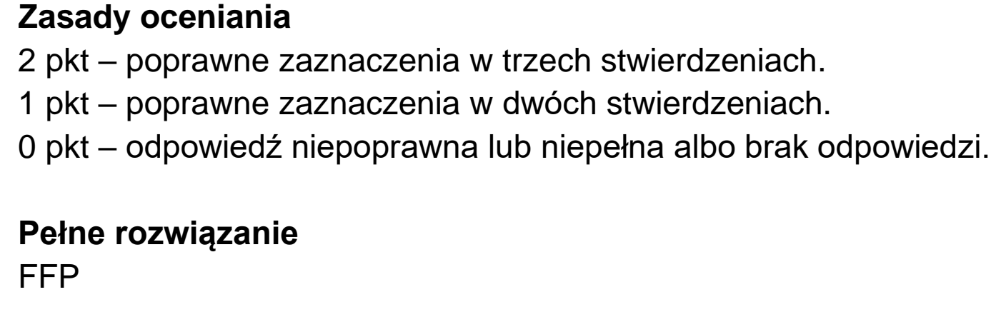 Matura dodatkowa, czerwiec 2025, odpowiedź do zadania 1.2