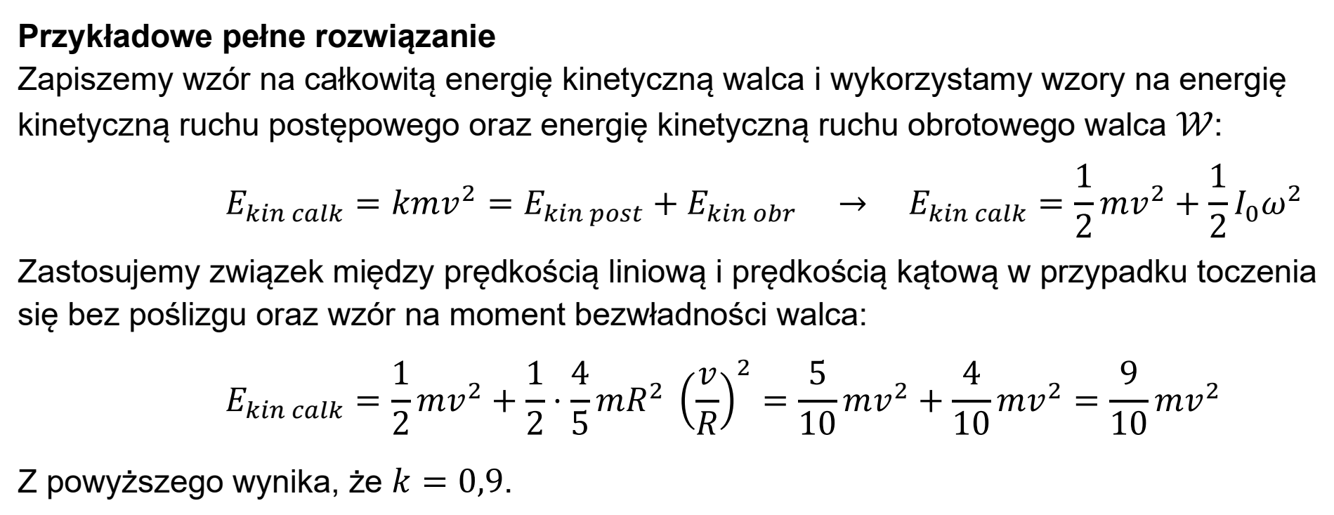 Matura dodatkowa, czerwiec 2025, odpowiedź do zadania 3.3, fragment 2