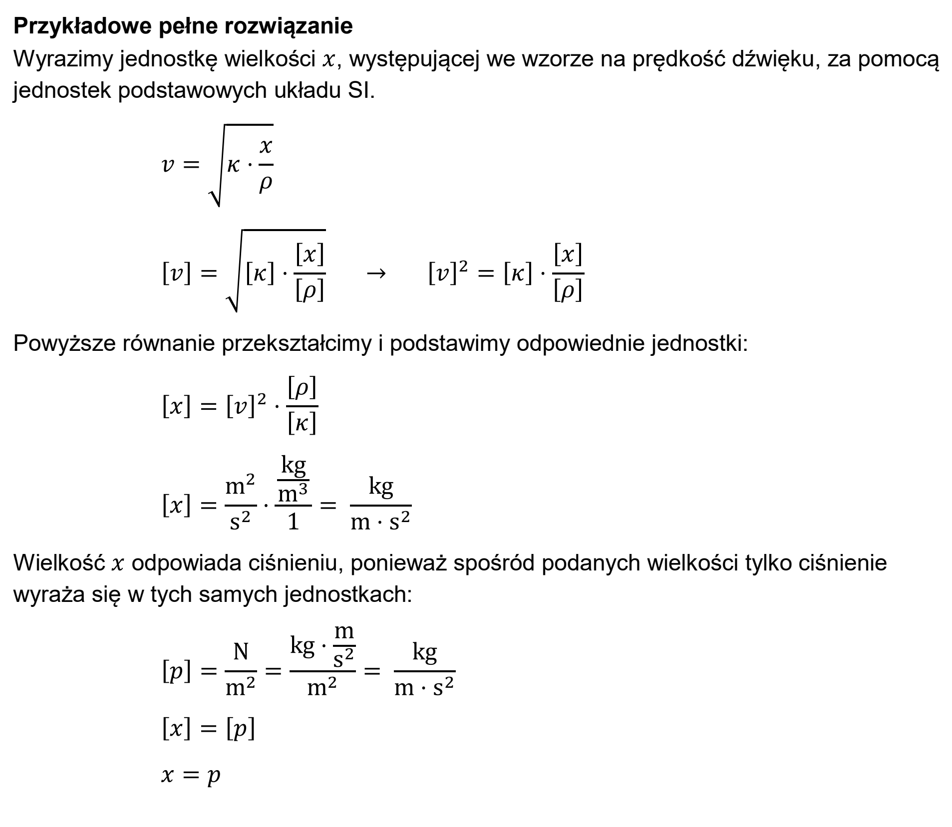 Matura dodatkowa, czerwiec 2026, odpowiedź do zadania 5.1, fragment 2