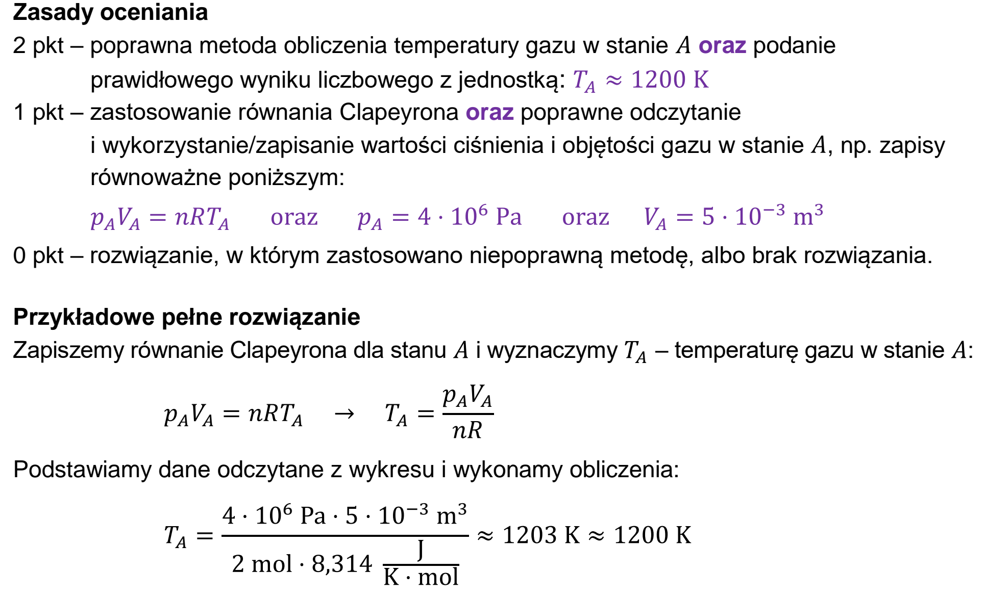 Matura dodatkowa, czerwiec 2026, odpowiedź do zadania 7.2