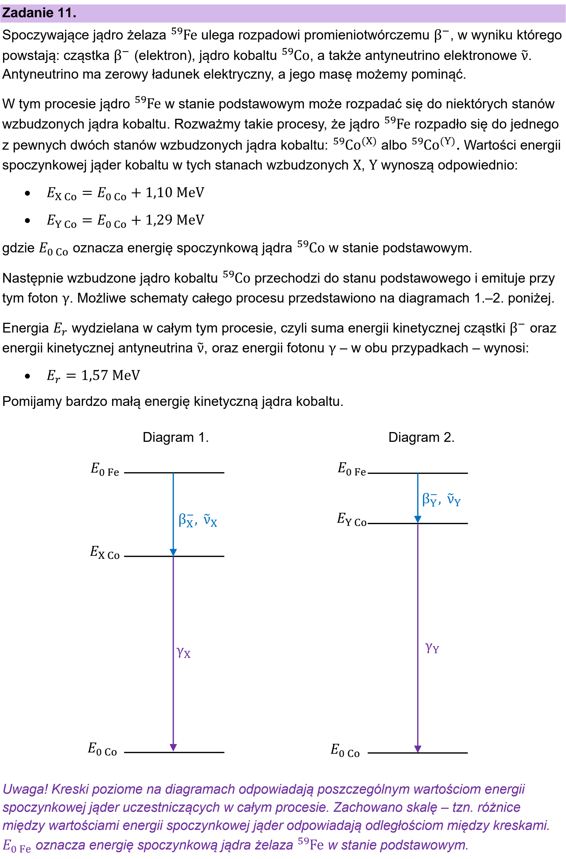 Matura dodatkowa, czerwiec 2026, wstęp zadania 11