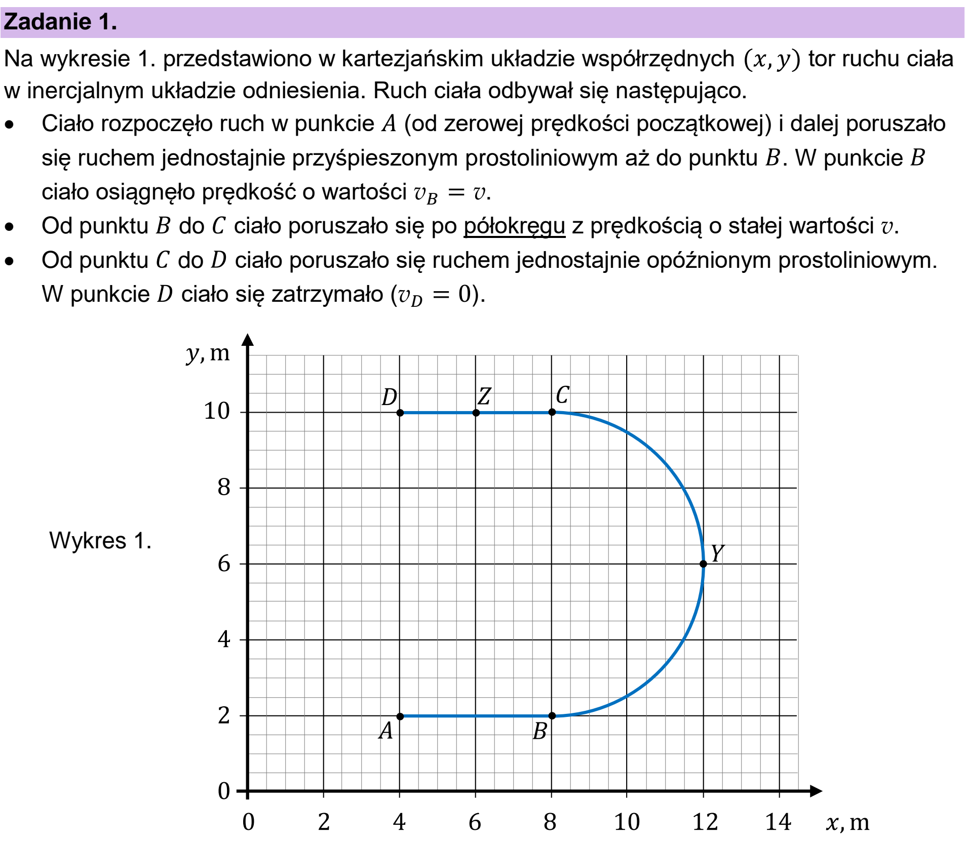 Matura próbna, grudzien 2022, wstęp zadania 1