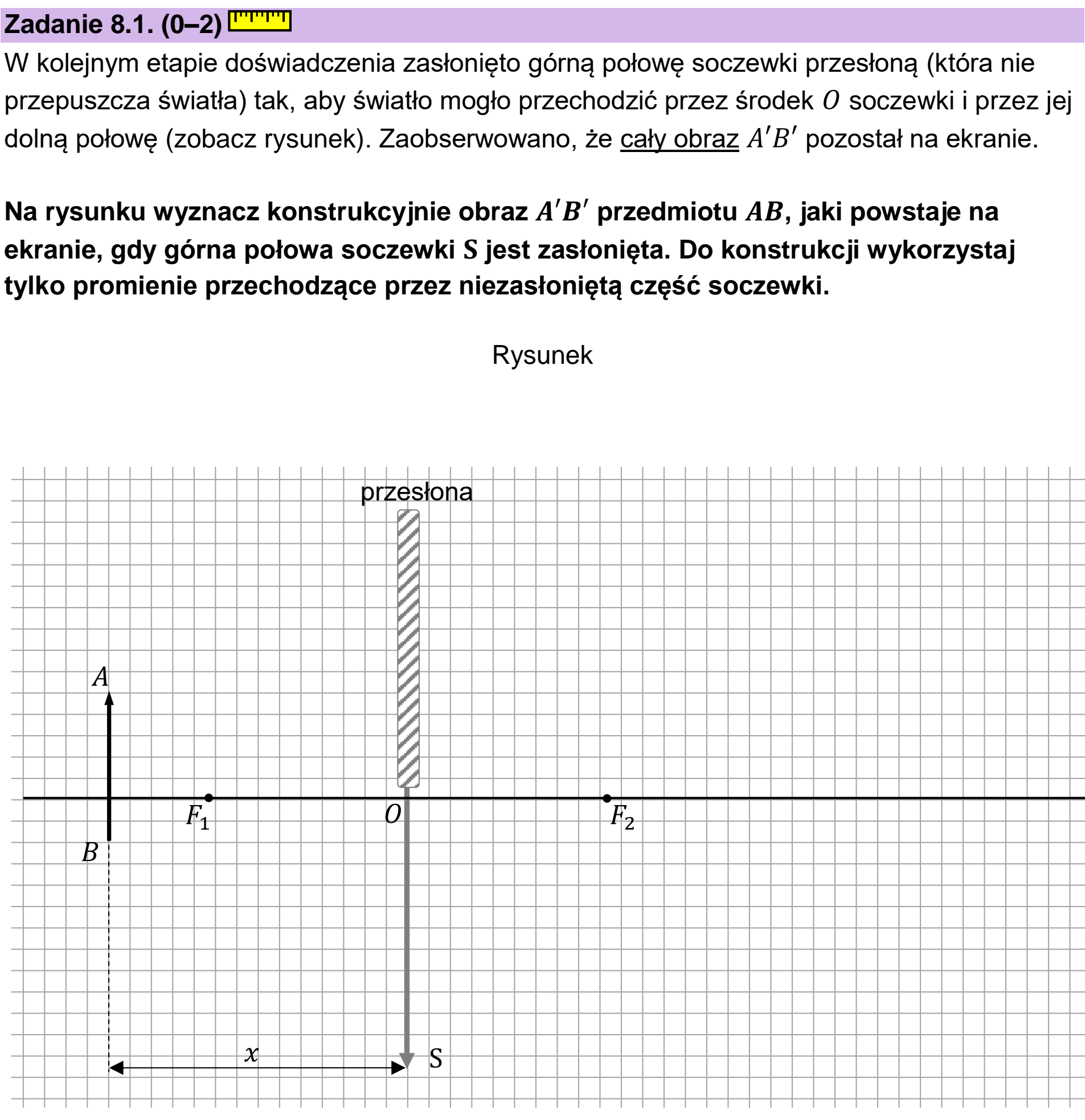 Matura próbna, grudzien 2022, zadanie 8.1