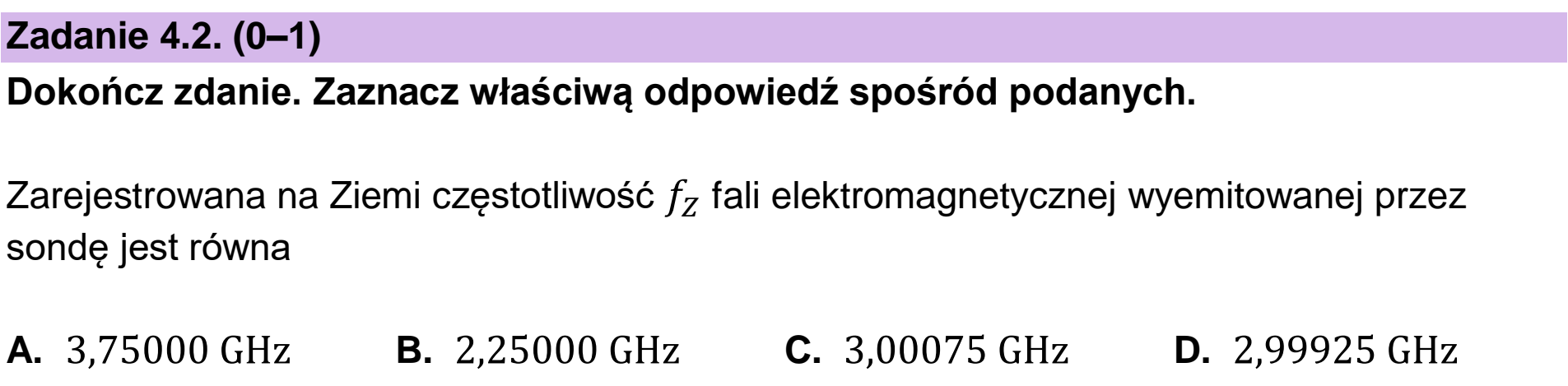 Matura, maj 2023, zadanie 4.2