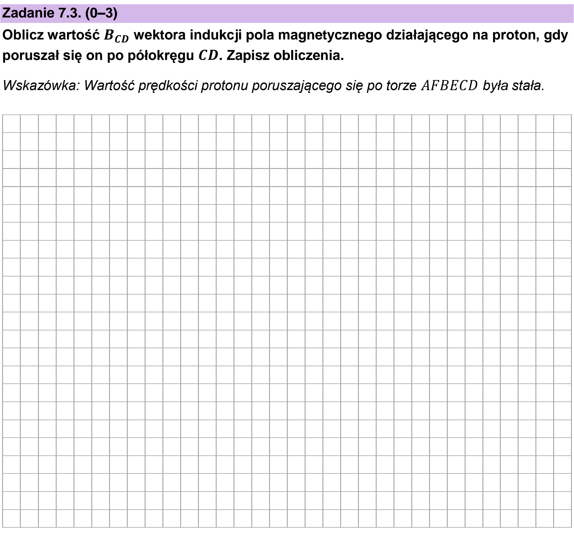 Matura, maj 2023, zadanie 7.3