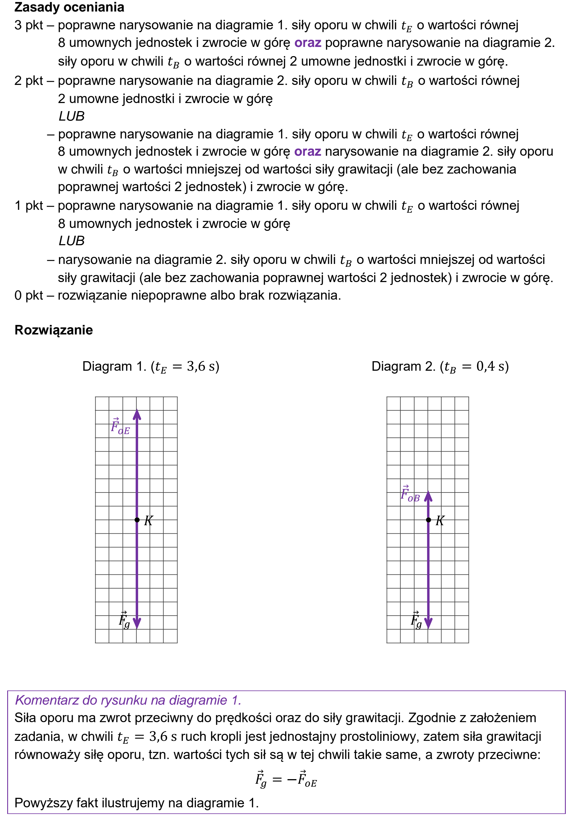 Matura, maj 2024, odpowiedź do zadania 1.2