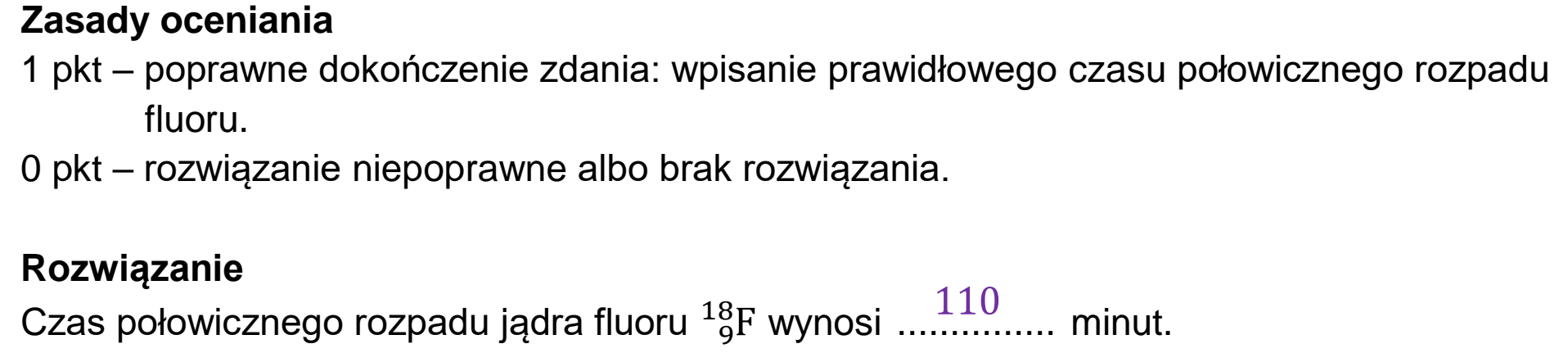 Matura, maj 2024, odpowiedź do zadania 11.1