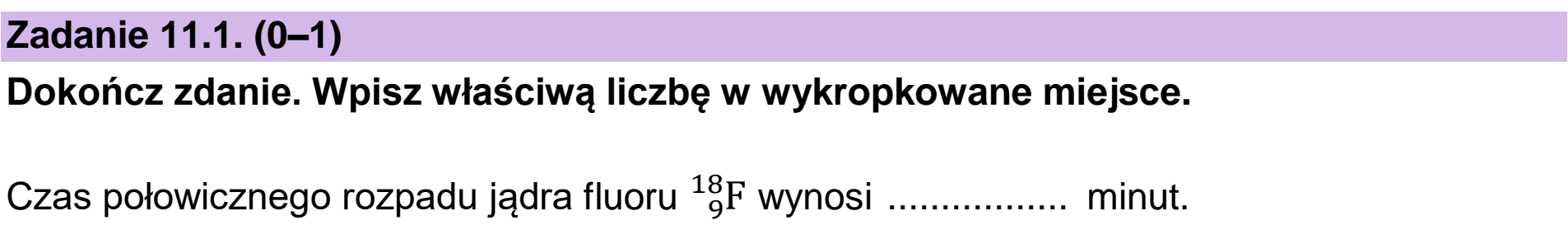 Matura, maj 2024, zadanie 11.1