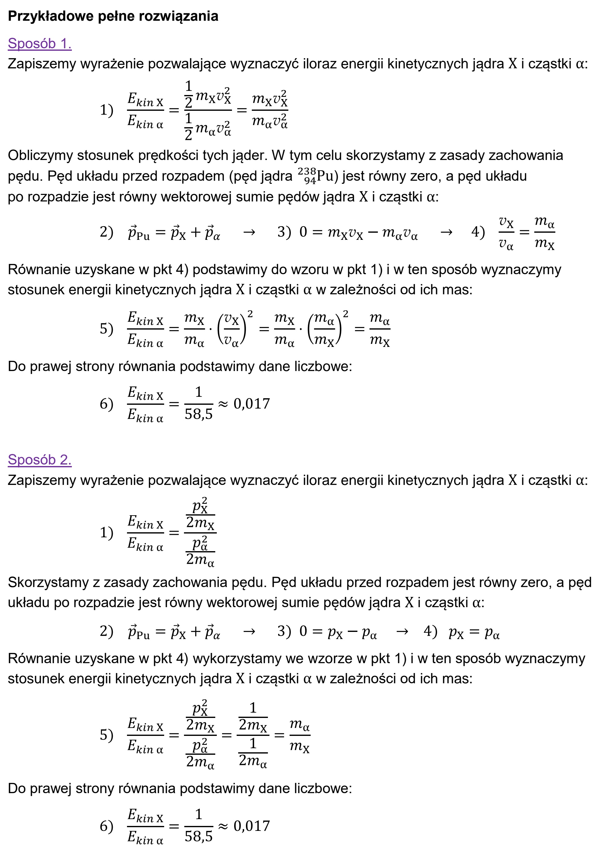 Matura, maj 2025, odpowiedź do zadania 12.2, fragment 2