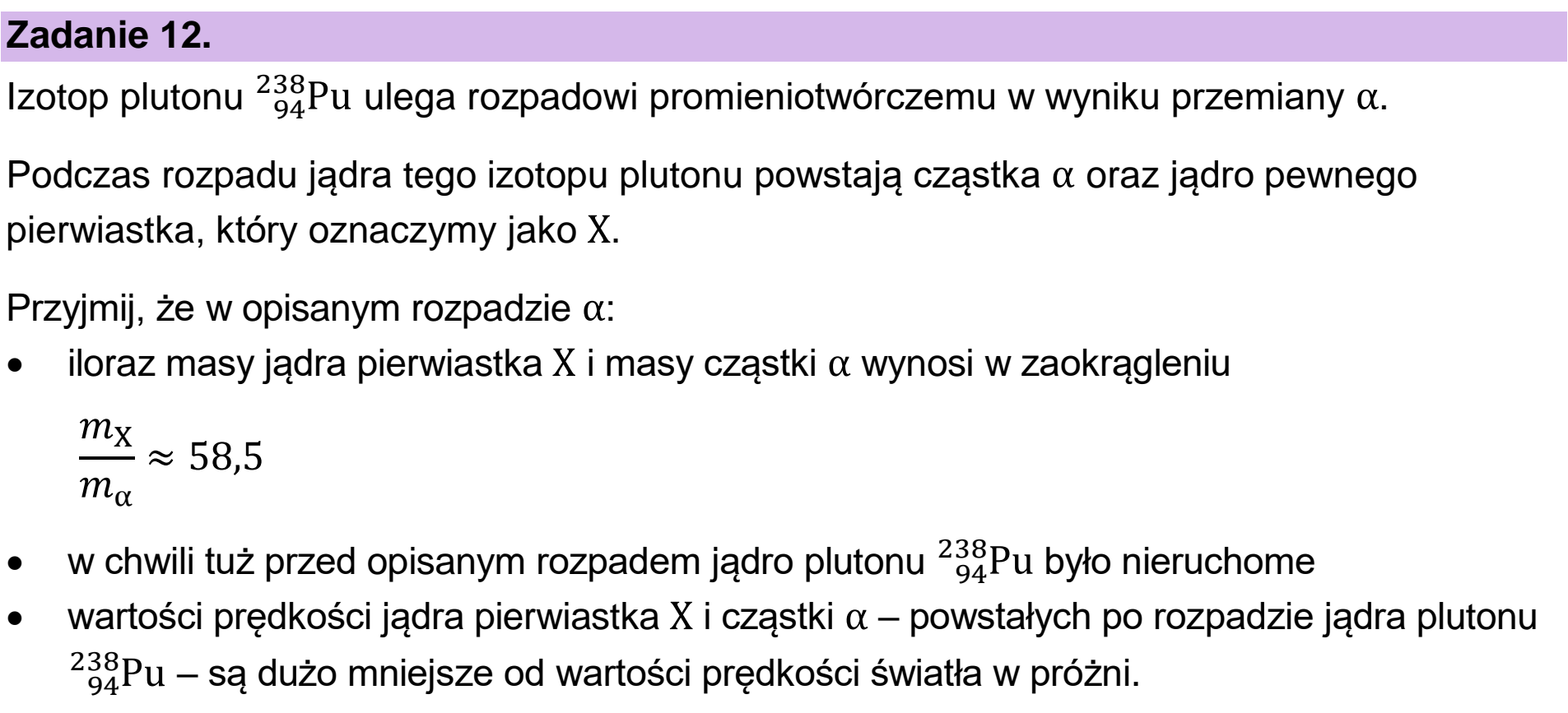 Matura, maj 2025, wstęp zadania 12