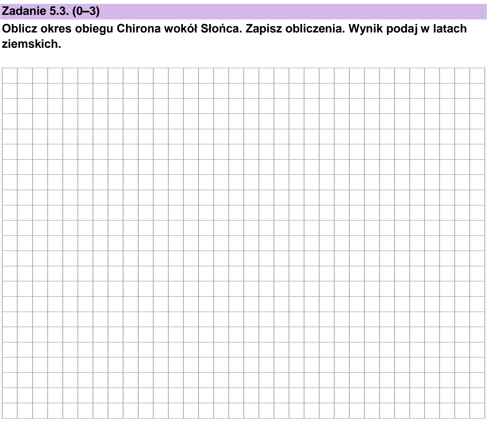 Matura, maj 2025, zadanie 5.3