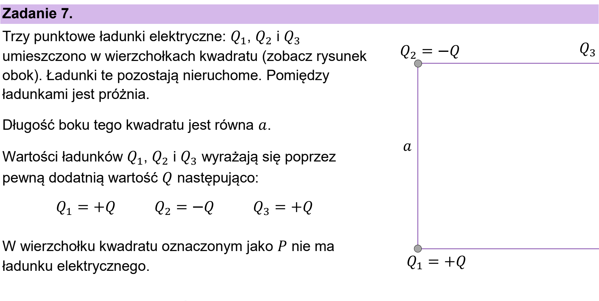 Matura, maj 2026, wstęp zadania 7