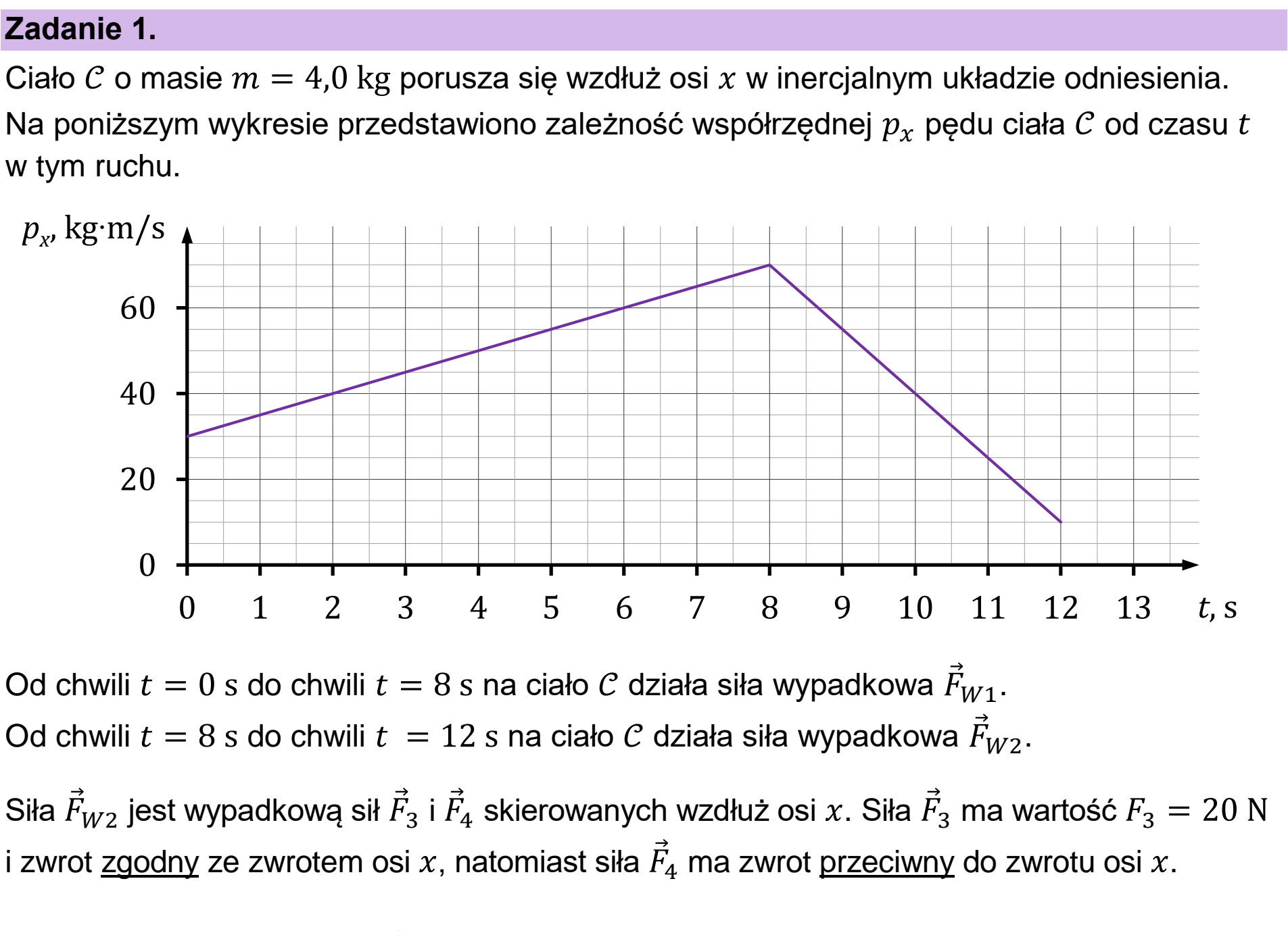 Matura próbna, styczen 2026, wstęp zadania 1