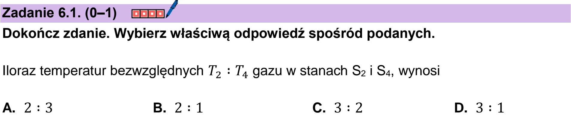 Matura próbna, styczen 2026, zadanie 6.1