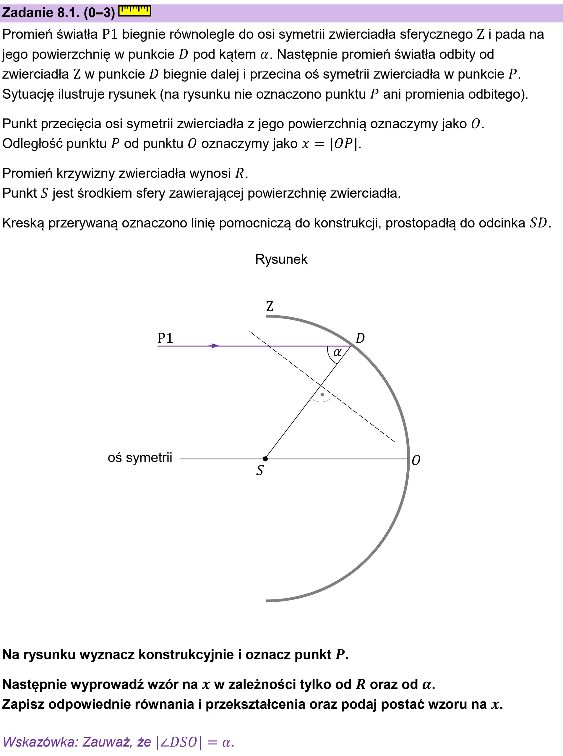 Matura próbna, styczen 2026, zadanie 8.1, fragment 1