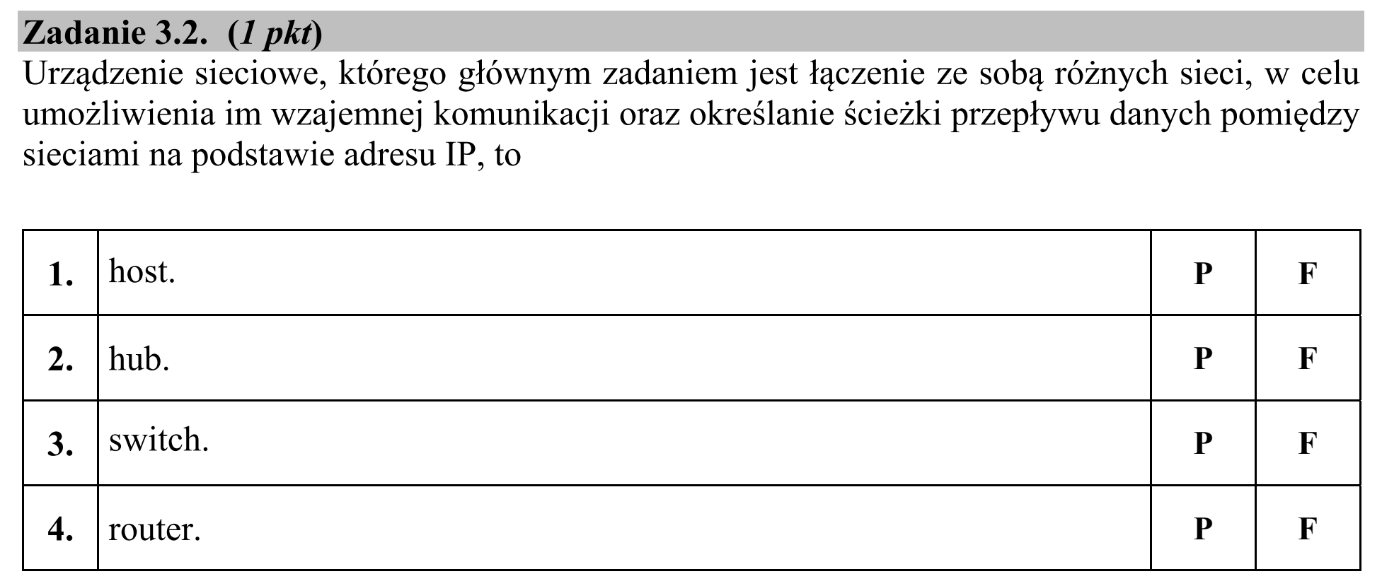 Matura, czerwiec 2020, zadanie 3.2