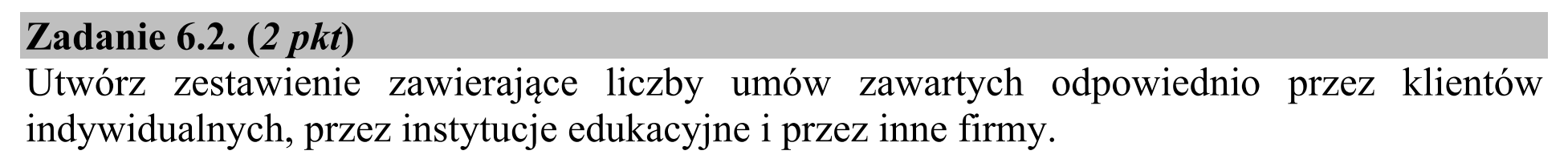 Matura, czerwiec 2020, zadanie 6.2