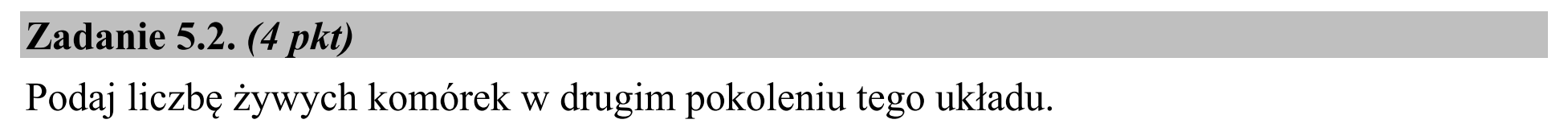 Matura, maj 2016, zadanie 5.2