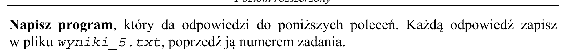 Matura, maj 2016, wstęp zadania 5, fragment 2