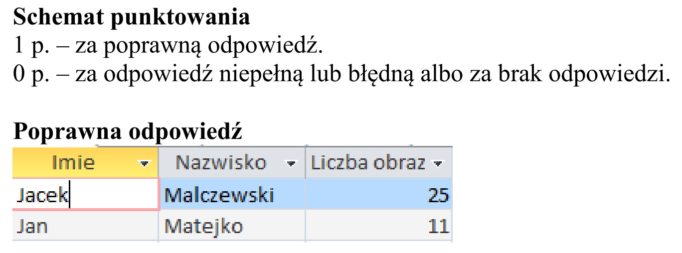 Matura, maj 2016, odpowiedź do zadania 6.1