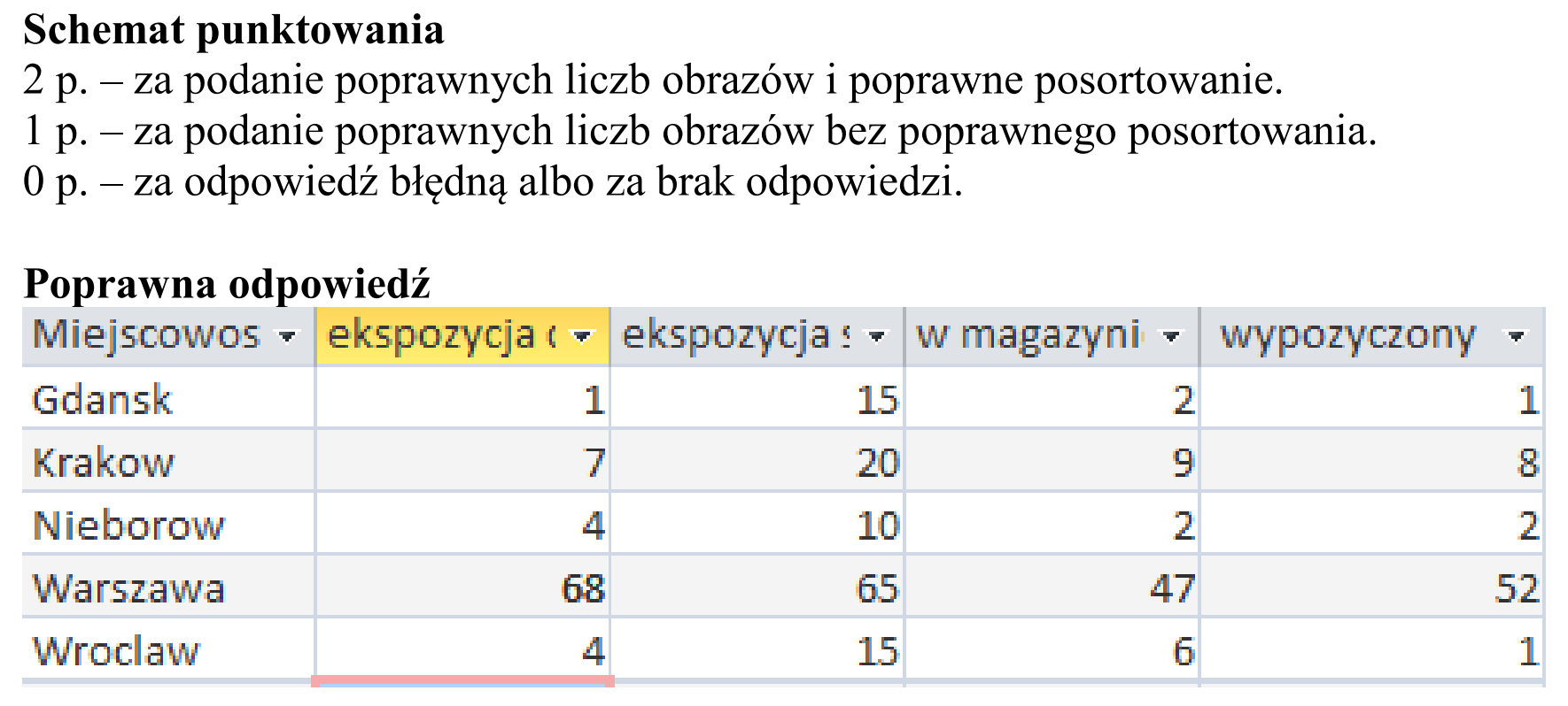Matura, maj 2016, odpowiedź do zadania 6.3