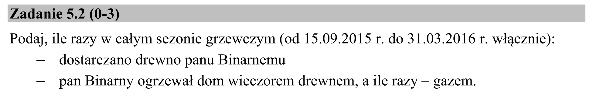 Matura, maj 2017, zadanie 5.2
