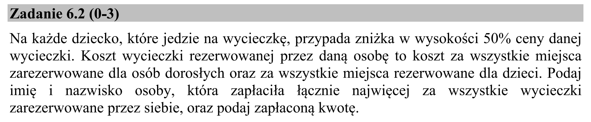 Matura, maj 2017, zadanie 6.2