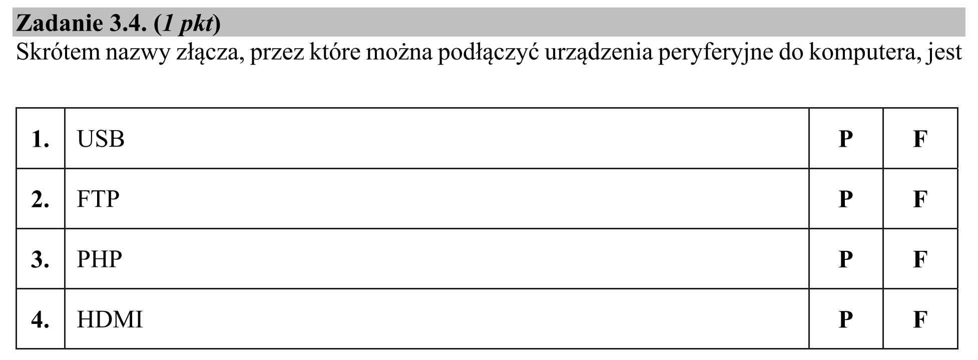 Matura, maj 2019, zadanie 3.4