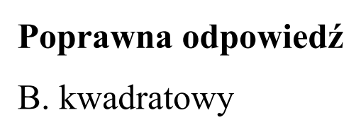 Matura, maj 2019, odpowiedź do zadania 1.2, fragment 2