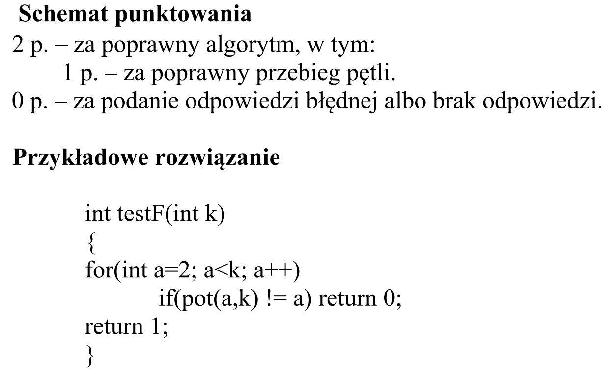 Matura, maj 2019, odpowiedź do zadania 2.2