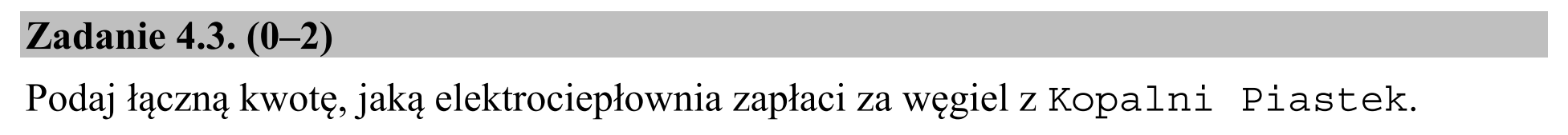 Matura dodatkowa, czerwiec 2015, zadanie 4.3