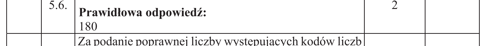 Matura dodatkowa, czerwiec 2016, odpowiedź do zadania 5.6