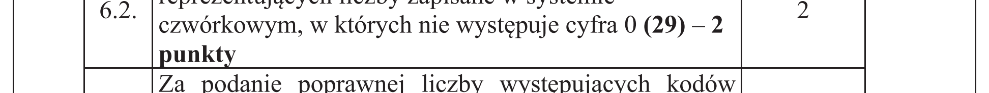 Matura dodatkowa, czerwiec 2016, odpowiedź do zadania 6.2